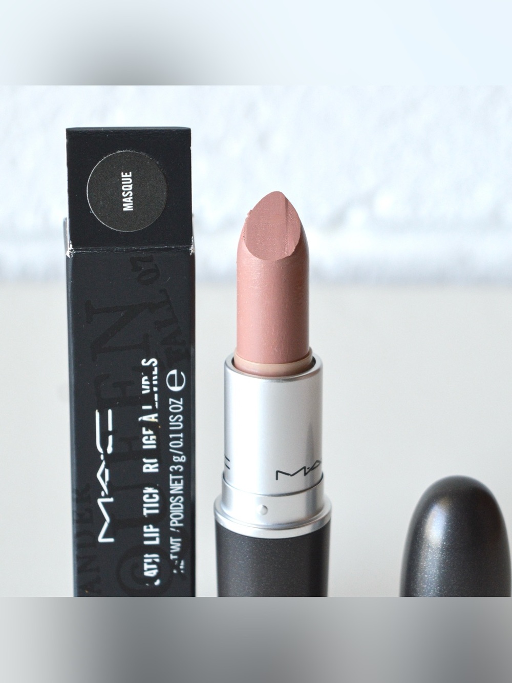 MAC Cosmetics Lipstick *MASQUE* Alexander McQueen Limited Edition RARE - Picture 8 of 11